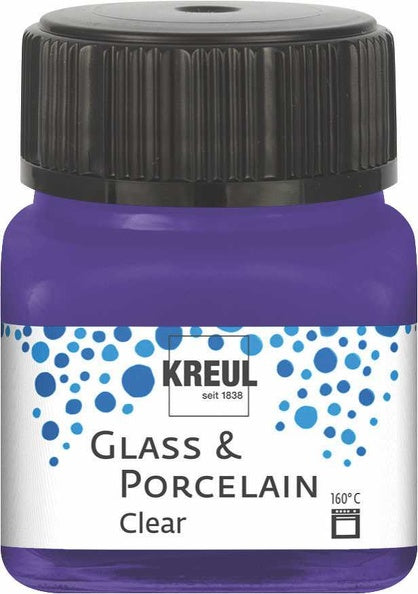 Kreul Glass & Porcelain Clear 20 ml - Violet