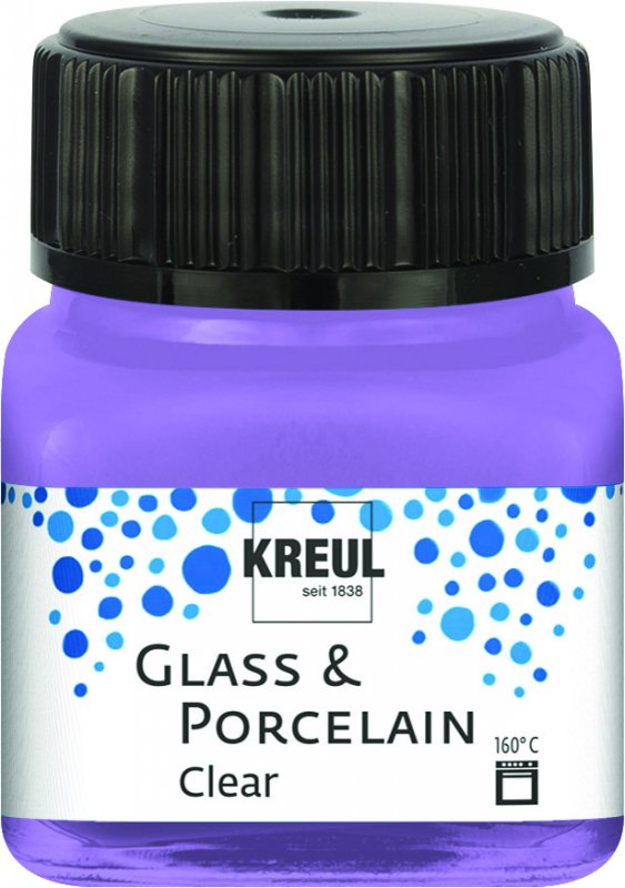 Kreul Glass & Porcelain Clear 20 ml - Lila