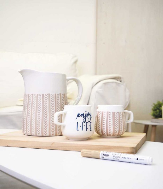 Kreul Marqueurs verre & porcelaine Sets