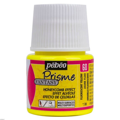 Pebeo Fantasy Prisme Peinture à effets 45 ml - Fluo Jaune