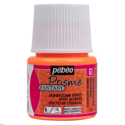Pebeo Fantasy Prisme Peinture à effets 45 ml - Fluo Orange