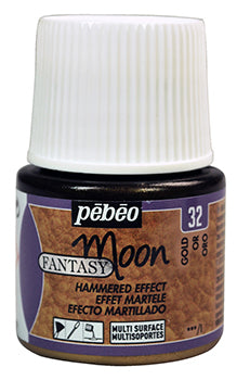 Pebeo Fantasy Moon Peinture à effets 45 ml - Or