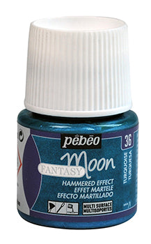 Pebeo Fantasy Moon Peinture à effets 45 ml - Turquoise