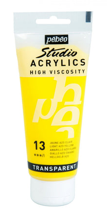 Pebeo Studio Peinture acrylique 100 ml - 13 - Jaune azo clair