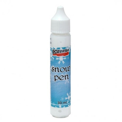 Pentart Snow Paste et Pâte neige - Snow Paste Pen - 30 ml