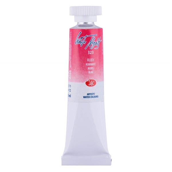 White Nights Watercolour Tube 10 ml - Ruby