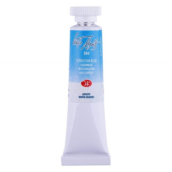 White Nights Watercolour Tube 10 ml - Ceruleum Blue