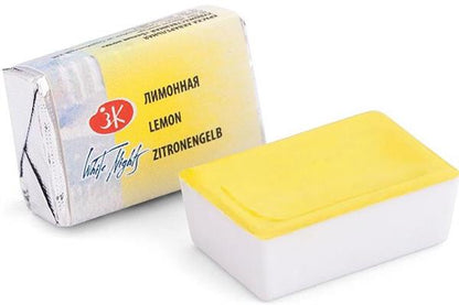 White Nights Watercolour Pan 2.5 ml - Kleuren A-M - Lemon