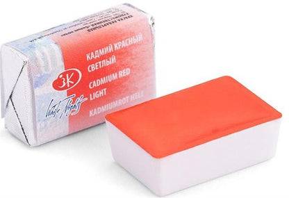 White Nights Watercolour Pan 2.5 ml - Kleuren A-M - Cadmium Red Light