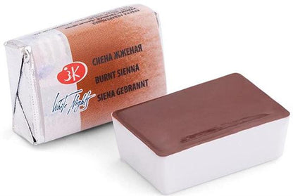 White Nights Watercolour Pan 2.5 ml - Kleuren A-M - Burnt Sienna