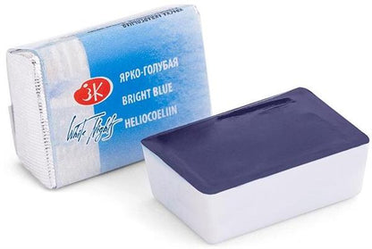 White Nights Watercolour Pan 2.5 ml - Kleuren A-M - Bright Blue