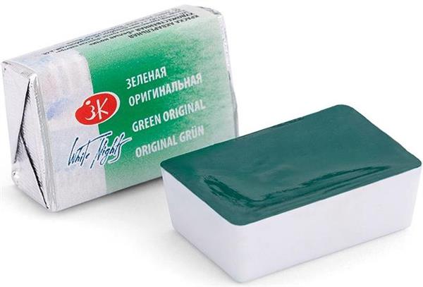 White Nights Watercolour Pan 2.5 ml - Kleuren A-M - Green Original