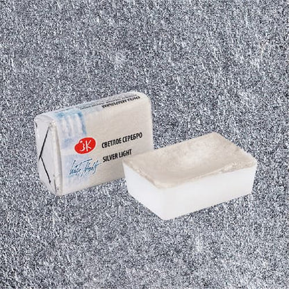 White Nights Watercolour Pan 2.5 ml - Kleuren N-Z - Silver Light