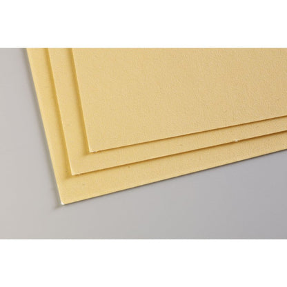Clairefontaine Pastelmat Papier pastel 24 x 32 cm - 5 feuilles - Bouton-d'or - 24 x 32 cm - 5 feuilles