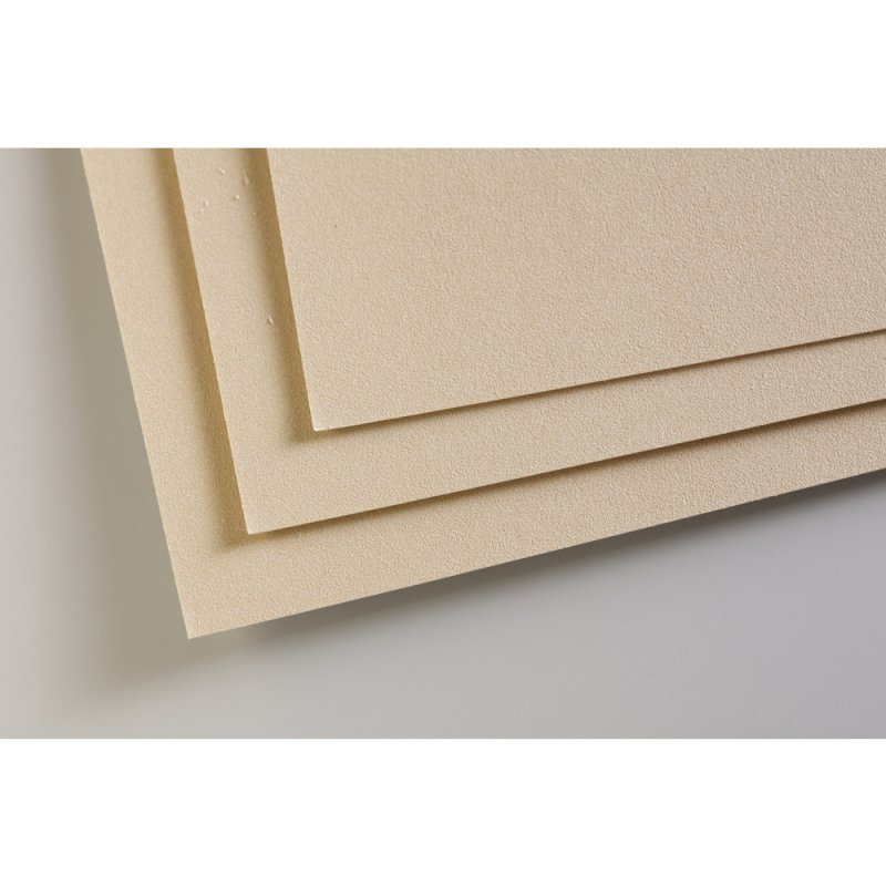 Clairefontaine Pastelmat Papier pastel 24 x 32 cm - 5 feuilles - Sable - 24 x 32 cm - 5 feuilles