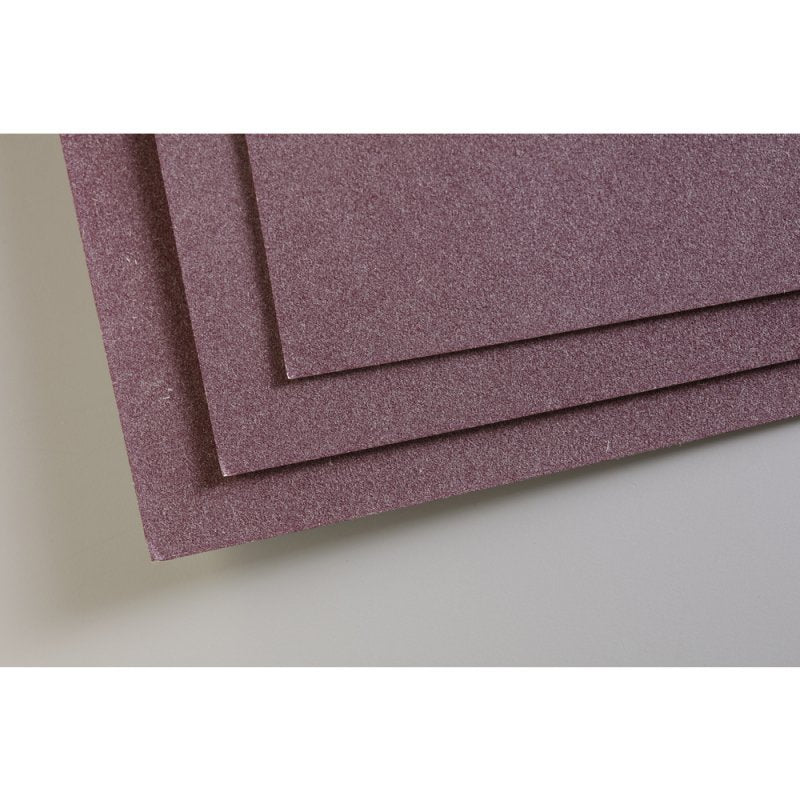 Clairefontaine Pastelmat Papier pastel 24 x 32 cm - 5 feuilles - Rouge vin - 24 x 32 cm - 5 feuilles