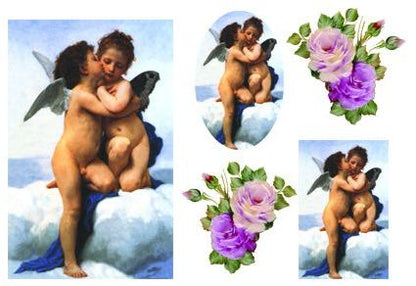 Hobby & Blu Printed Decoupage Rice Paper 43 x 32 cm - Design 166