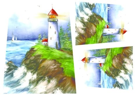 Hobby & Blu Printed Decoupage Rice Paper 43 x 32 cm