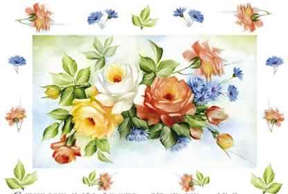 Hobby & Blu Printed Decoupage Rice Paper 43 x 32 cm - Design 242