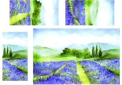 Hobby & Blu Printed Decoupage Rice Paper 43 x 32 cm - Design 276
