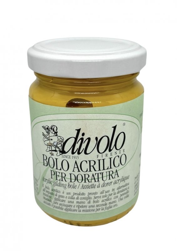 Divolo Acryl-Poliment Apprêt pour dorure 125 ml - Jaune