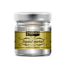 Pentart Vloeibare Metaalverf 30 ml - Argent