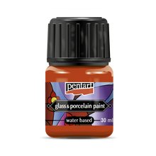 Pentart Peinture porcelaine & verre 30 ml - Orange
