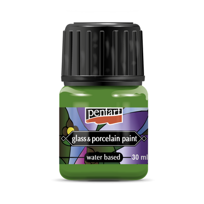 Pentart Peinture porcelaine & verre 30 ml - Apple Green