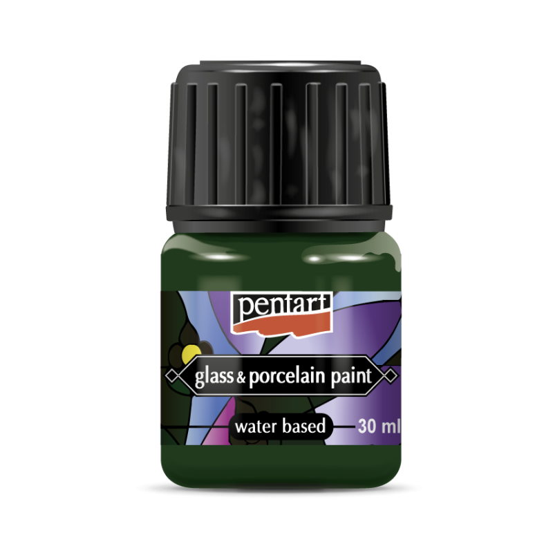 Pentart Peinture porcelaine & verre 30 ml - Vert
