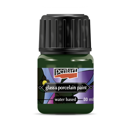 Pentart Peinture porcelaine & verre 30 ml - Vert