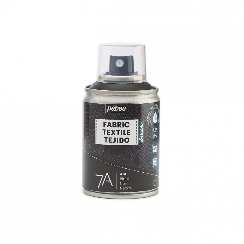 Pebeo 7A Textielspray 100 ml - Noir