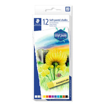 Staedtler Dry Chalk Zacht Pastelkrijt - 12 Couleurs