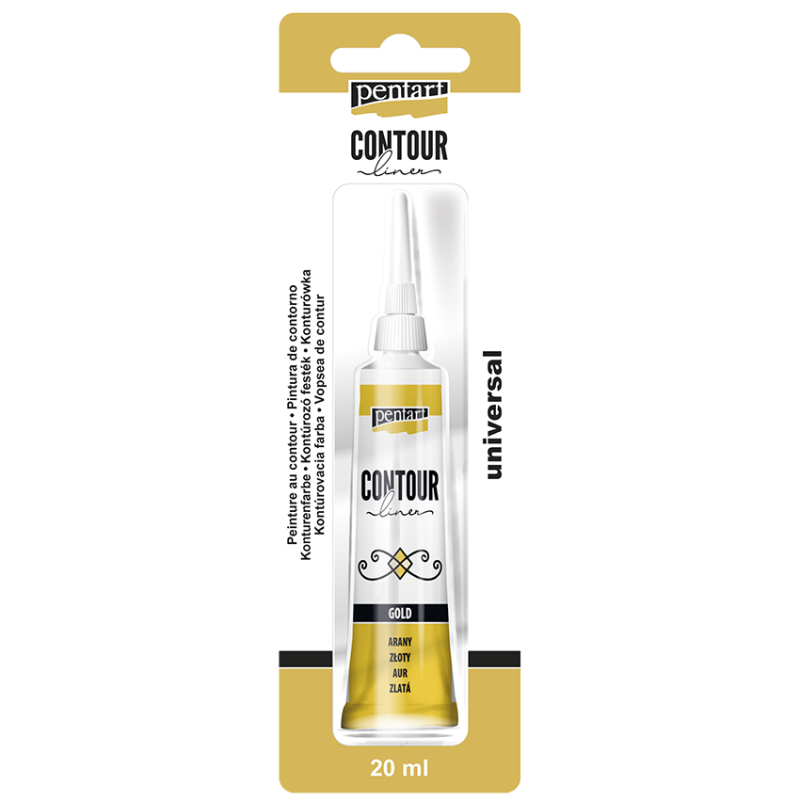 Pentart Universal Contour Liner 20 ml - Or