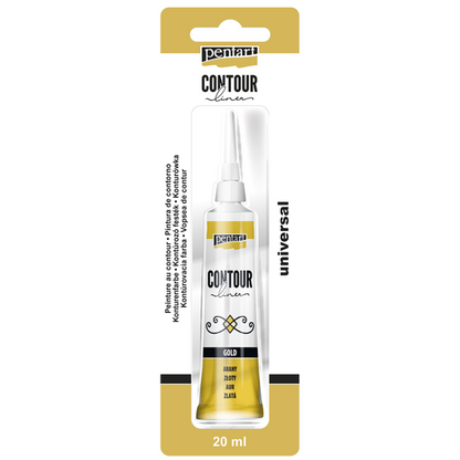 Pentart Universal Contour Liner 20 ml - Or
