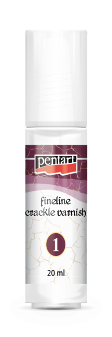 Pentart Fineline 2 composants Craquelé Vernis