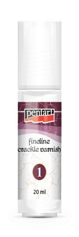 Pentart Fineline 2 composants Craquelé Vernis