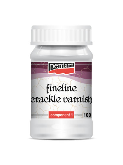 Pentart Fineline 2 composants Craquelé Vernis