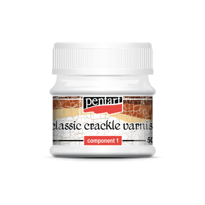 Pentart Classic 2-Step Crackle Varnish