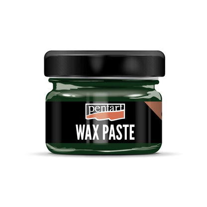 Pentart Pâte de cire d'abeille colorée 20 ml - Vert
