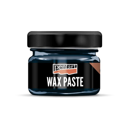 Pentart Pâte de cire d'abeille colorée 20 ml - Bleu