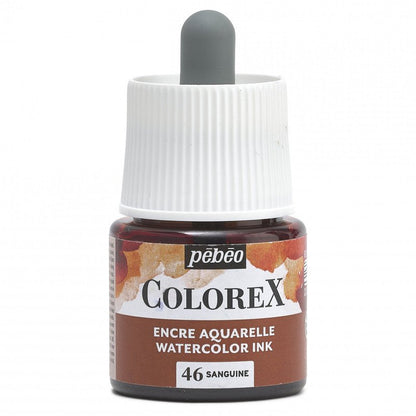 Pebeo Colorex Encre aquarelle 45 ml - 46 - Sanguinisch