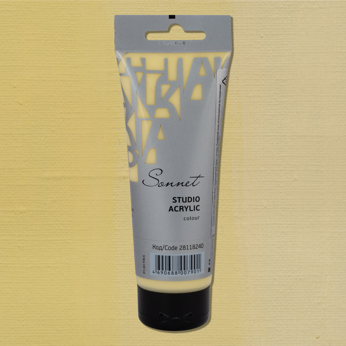 Sonnet Acrylics 120 ml - Pastel Yellow