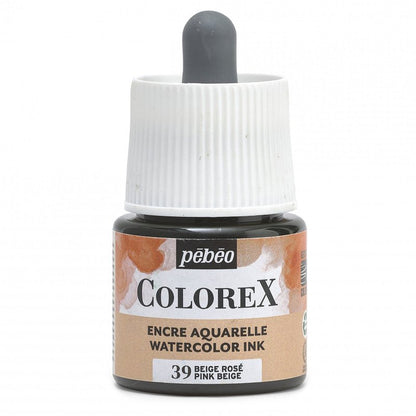 Pebeo Colorex Encre aquarelle 45 ml - 39 - Roze Beige