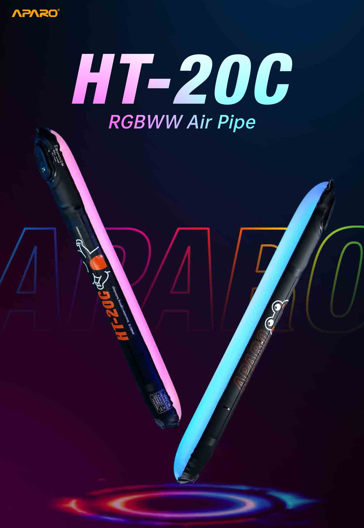 Aparo Tube LED RGBWW Air HT-20C