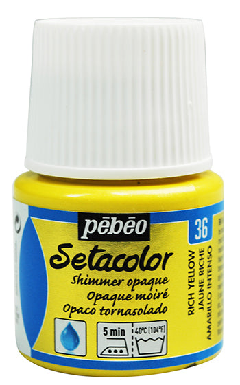 Pebeo Setacolor Shimmer Peinture textile 45 ml