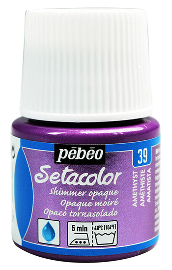 Pebeo Setacolor Shimmer Peinture textile 45 ml