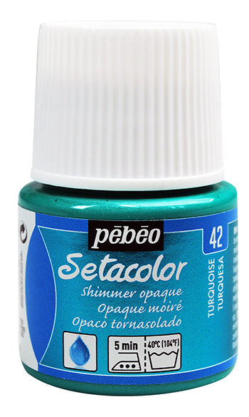 Pebeo Setacolor Shimmer Peinture textile 45 ml