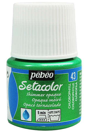 Pebeo Setacolor Shimmer Peinture textile 45 ml