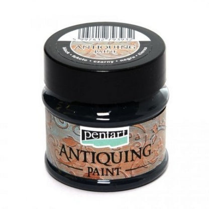 Pentart Antiquing Paint 50 ml - Noir