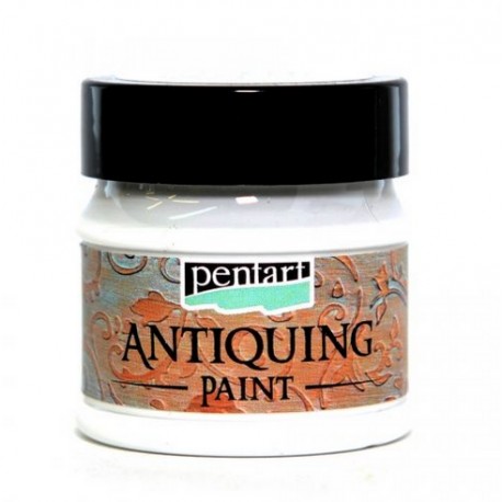 Pentart Antiquing Paint 50 ml - Blanc